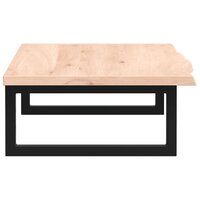 Badkamer wandschap staal en massief eikenhout 5
