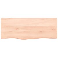 Badkamer wandschap staal en massief eikenhout 8