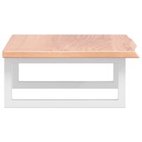 Badkamer wandschap staal en massief eikenhout 5