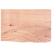 Badkamer wandschap staal en massief eikenhout 8