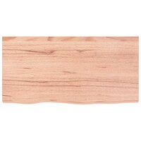 Badkamer wandschap staal en massief eikenhout 8
