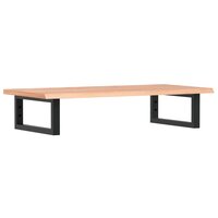 Badkamer wandschap staal en massief eikenhout 2