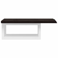 Badkamer wandschap staal en massief eikenhout 5