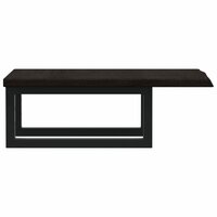 Badkamer wandschap staal en massief eikenhout 5