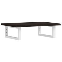 Badkamer wandschap staal en massief eikenhout 2
