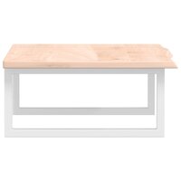 Badkamer wandschap staal en massief eikenhout 5