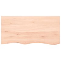 Badkamer wandschap staal en massief eikenhout 8