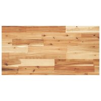 Badkamer wandschap staal en massief acaciahout 8
