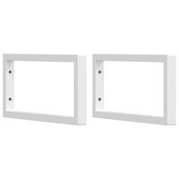 Badkamer wandschap staal en massief acaciahout 7