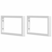 Badkamer wandschap staal en massief acaciahout 7