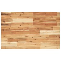 Badkamer wandschap staal en massief acaciahout 8