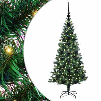 Kunstkerstboom Groen 120 cm PVC en Metaal 2