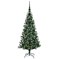 Kunstkerstboom Groen 120 cm PVC en Metaal 3