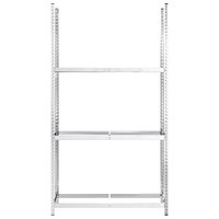Bandenrekken 3-laags 3 st 110x40x200 cm staal zilverkleurig 5