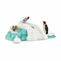 Playset Schleich Penguin Family on the Ice Floe 2