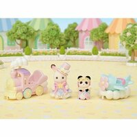 Playset Sylvanian Families Amusement Park Ride - Plane &amp; Train Multicolour 2