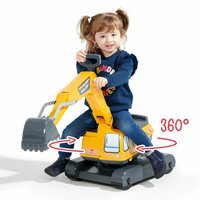 Driewieler Falk Power Shift Graafmachine Geel 3