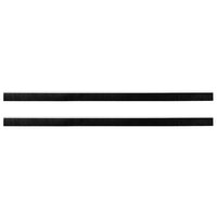 Zelfklevende Deurborstels 2 pcs Wit 100 cm Aluminium Legering 2