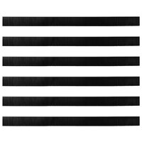 Zelfklevende Deurborstels 6 pcs Wit 100 cm Aluminium Legering 2