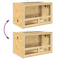 Terrarium Bruin 80 x 50 x 50 cm OSB 11