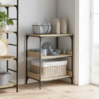 Keukentrolley Sonoma Eiken 60 x 41 x 80,5 cm Bewerkt hout 4