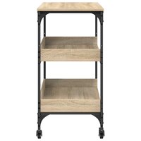Keukentrolley Sonoma Eiken 60 x 41 x 80,5 cm Bewerkt hout 7