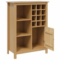 Wijnkast HILL Honingbruin 79.5 x 40 x 107.5 cm 4