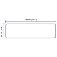 Vloerkleedloper MARSA Zand 50 x 200 cm Polyester en PVC 7