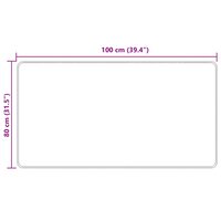 Vloerkleedloper MARSA Multikleur 80 x 100 cm Polyester en PVC 7