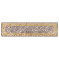 Vloerkleedloper MARSA Grijs 50 x 200 cm Polyester en PVC 2
