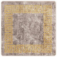 Vloerkleedloper MARSA Grijs 100 x 100 cm Polyester en PVC 2