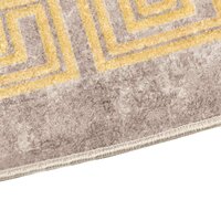 Vloerkleedloper MARSA Grijs 100 x 100 cm Polyester en PVC 3