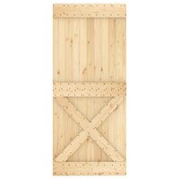 Deur NARVIK Naturel 90 x 210 cm Massief Grenenhout 5