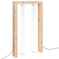 Buitendouche Naturel 137 x 23 x 226 cm Massief grenenhout 3