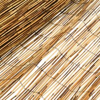 Tuinhek Ge&euml; carboniseerd 300 x 100 cm Riet 4