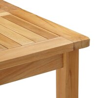 Bartafel Naturel 150 x 75 x 105 cm Massief Teakhout 6