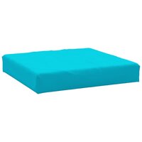 Palletkussen 60x60x8 cm oxford stof turquoise 2