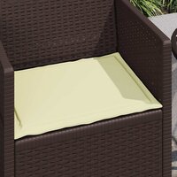 Zitkussens 2 st. Cr&egrave;me 47 x 36 x 2 cm Polyester 4