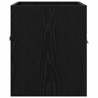 Wastafelkast Zwart Eiken 41 x 38,5 x 46 cm Bewerkt hout 7
