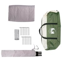 Gezinstent Groen 10-persoons 185T Polyester met PU Coating 8