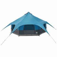 Gezinstent Blauw 10-persoons 185T Polyester met PU Coating 6