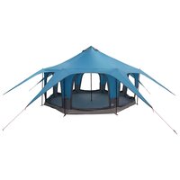 Gezinstent Blauw 5-persoons 185T Polyester met PU Coating 5