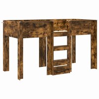 Stapelbed voor Kinderen Gerookt eiken 75 x 190 cm Bewerkt hout 4
