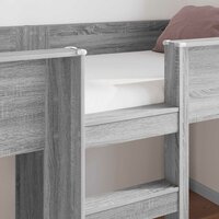 Stapelbed voor Kinderen Grijs Sonoma 75 x 190 cm Bewerkt hout 3