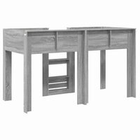 Stapelbed voor Kinderen Grijs Sonoma 75 x 190 cm Bewerkt hout 7