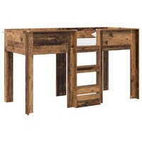Stapelbed voor Kinderen Oudhout 75 x 190 cm Bewerkt hout 2
