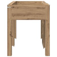 Stapelbed voor Kinderen Artisan Eiken 75 x 190 cm Bewerkt hout 6