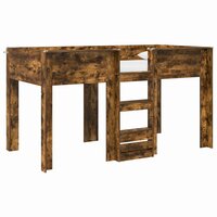 Stapelbed voor Kinderen Gerookt eiken 90 x 190 cm Bewerkt hout 2
