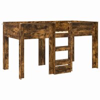 Stapelbed voor Kinderen Gerookt eiken 90 x 190 cm Bewerkt hout 4