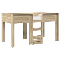 Stapelbed voor Kinderen Sonoma Eiken 80 x 200 cm Bewerkt hout 2